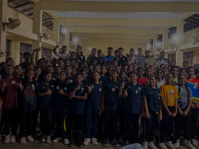 Students at St John Bosco's College, Hanwella