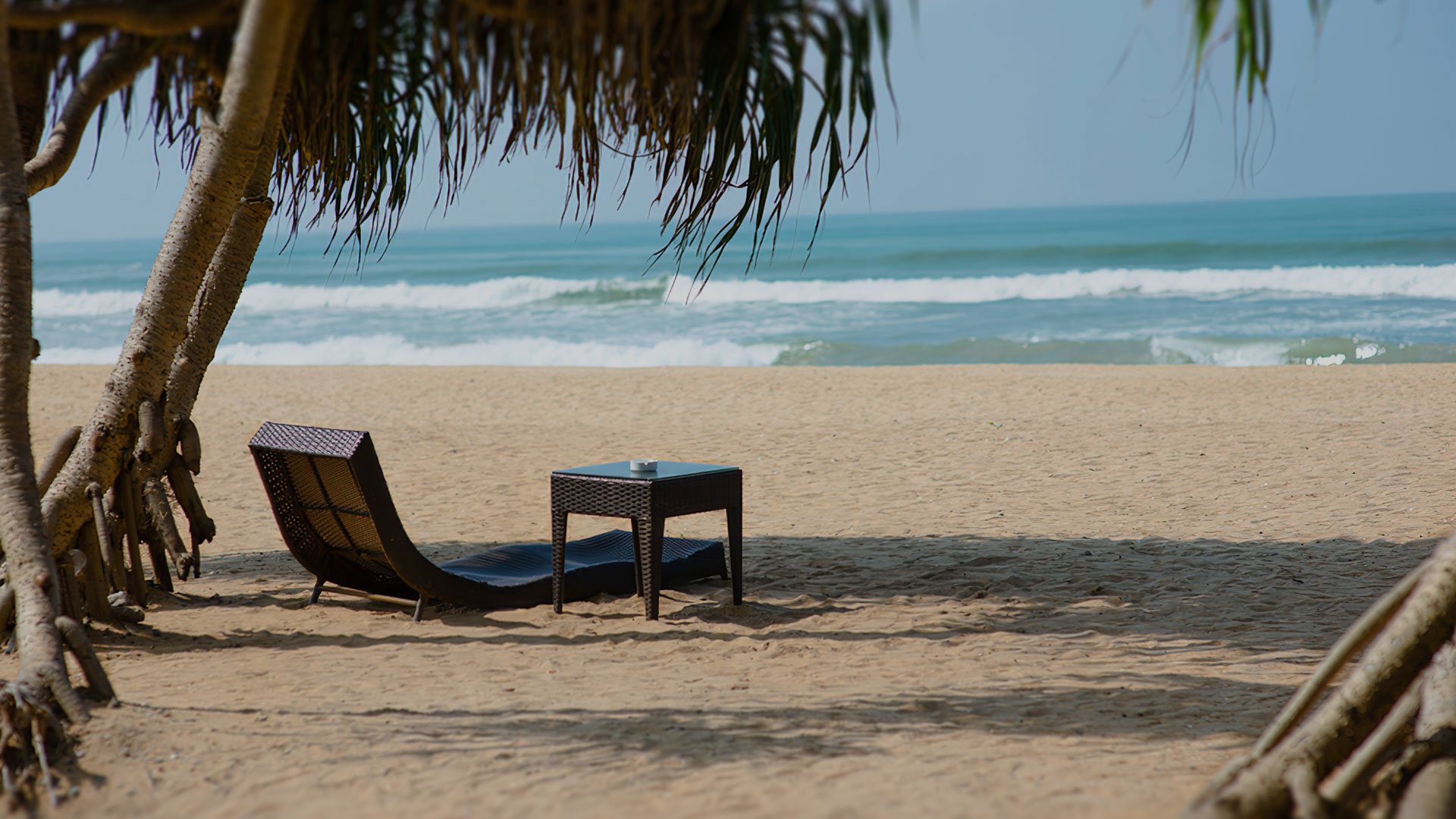 Relaxing Beach at Sri Lanka