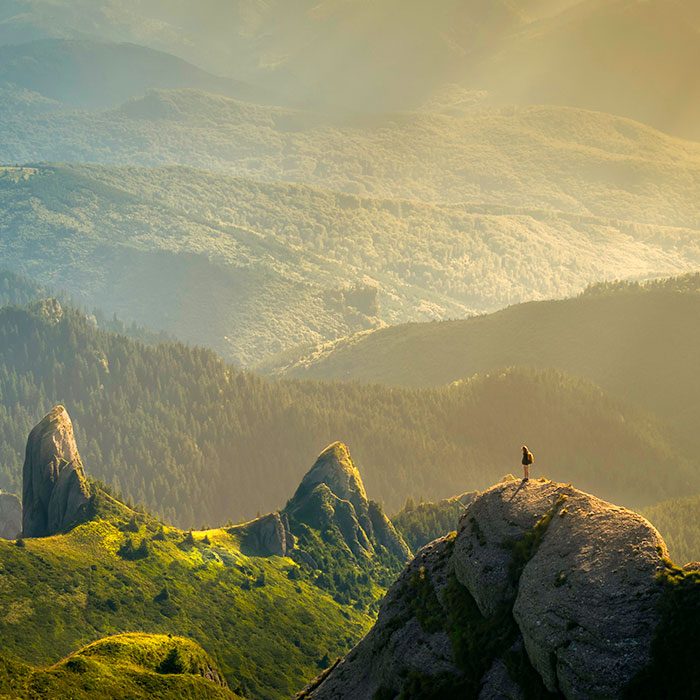A scenic view in Sri Lanka
